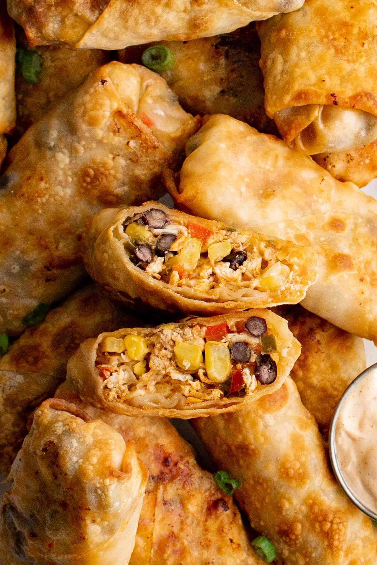 Southwest Egg Rolls (Air Fryer)