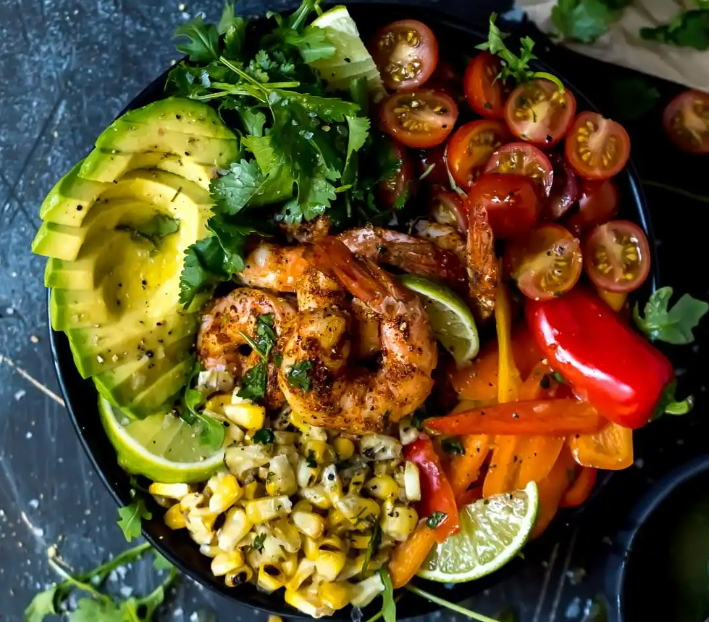 Spicy Shrimp Bowl